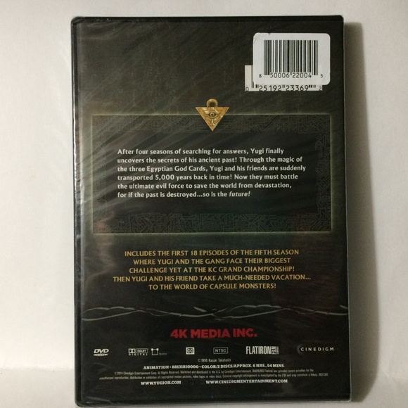 Yu Gi Oh 2 DVD Set Season 1 Vol 1 & Season 5 Vol 1 - Picture 7 of 8